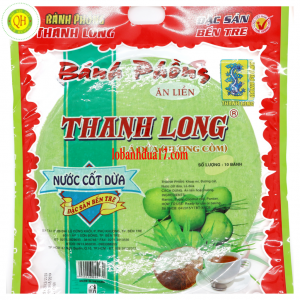Bánh phồng Thanh Long lá dứa (hương cốm) gói 440g