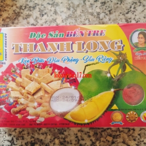 Kẹo dừa đậu phộng - sầu riêng