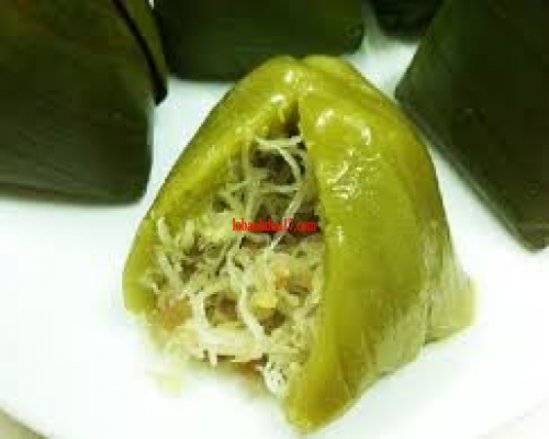 BÁNH ÍT NHÂN DỪA LÁ DỨA